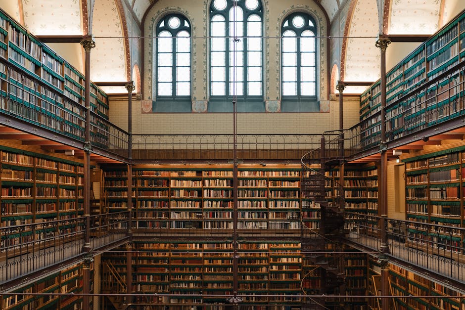 Interior of Rijksmueum Research Library